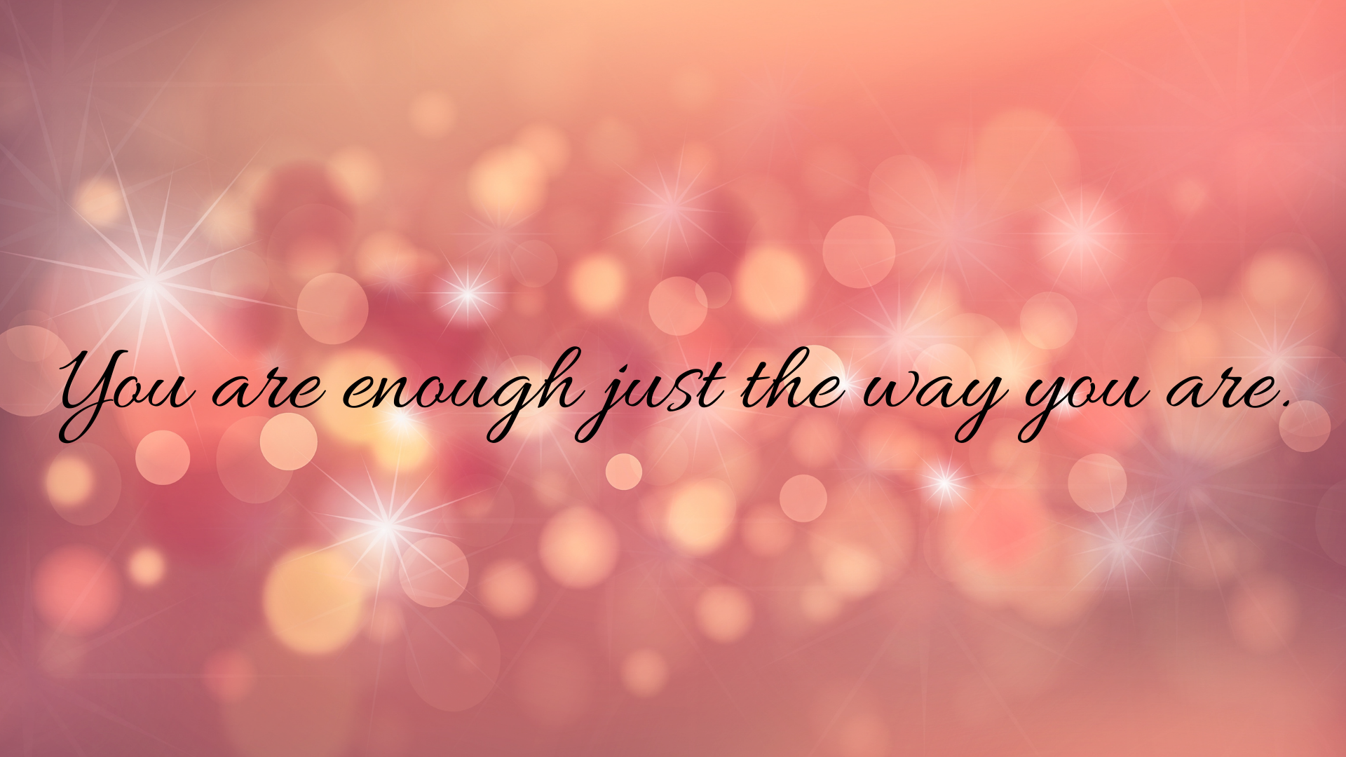 Skip the New Year’s Resolutions – you’re enough just the way you are